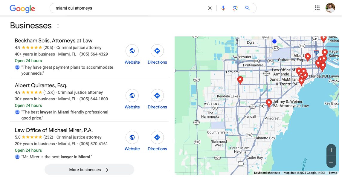 offering local seo to clients